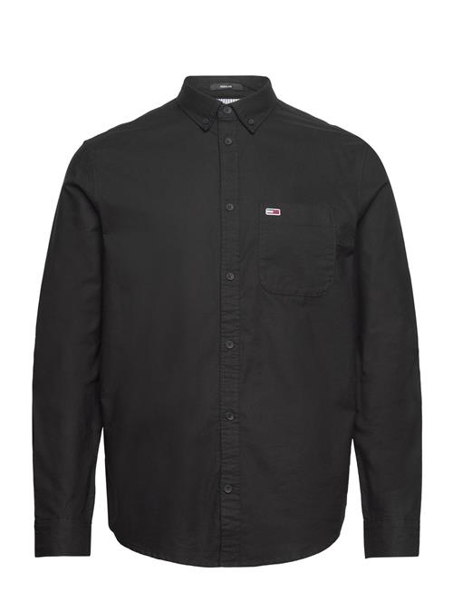 Tjm Reg Oxford Shirt Tommy Jeans Black