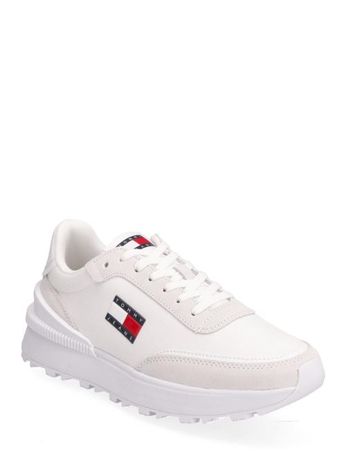 Se Tommy Hilfiger Tjw Tech Runner Ess Tommy Hilfiger White ved Booztlet