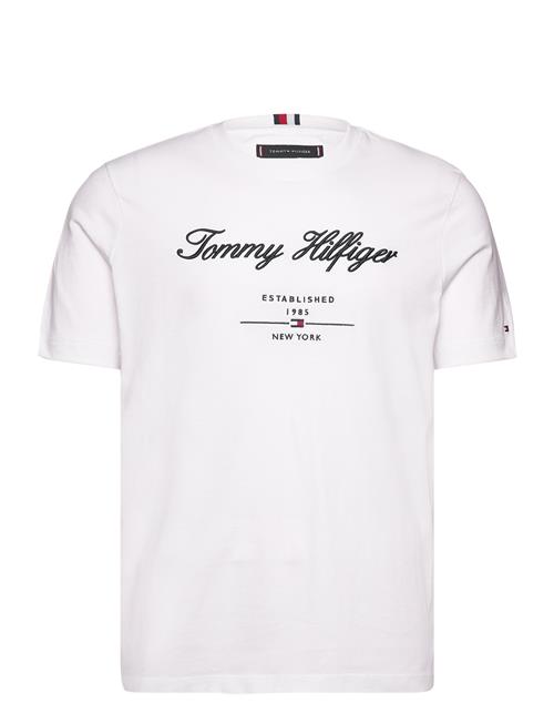 Script Logo Tee Tommy Hilfiger White