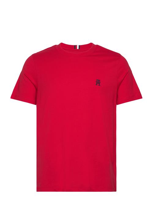 Monogram Imd Tee Tommy Hilfiger Red