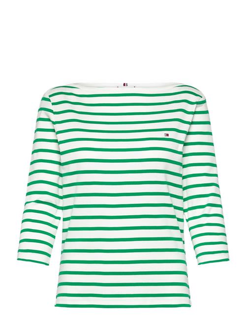 Tommy Hilfiger New Cody Slim Boat-Nk 3/4Slv Tommy Hilfiger Green