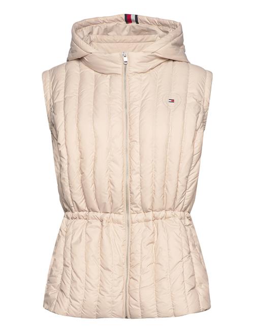 Crv Feminine Lw Down Vest Tommy Hilfiger Beige