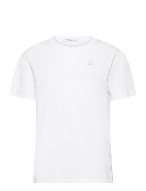 Calvin Klein Jeans Ck Embro Badge Regular Tee Calvin Klein Jeans White