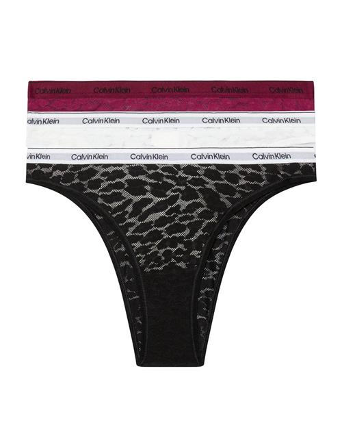 3 Pack Brazilian Calvin Klein Black