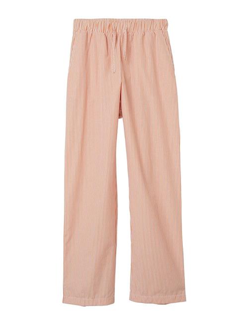 Se LMTD Nlfkilucca Poplin Pant LMTD Pink ved Booztlet