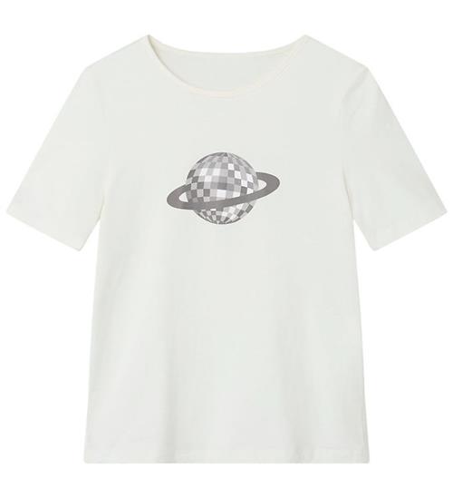 Se LMTD T-shirt - NlfFanet - Bright White ved KidsWorld