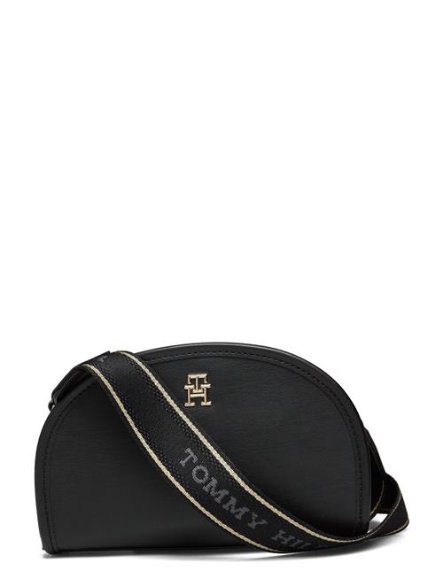 Tommy Hilfiger Th Monotype Half Moon Camera Bag Tommy Hilfiger Black