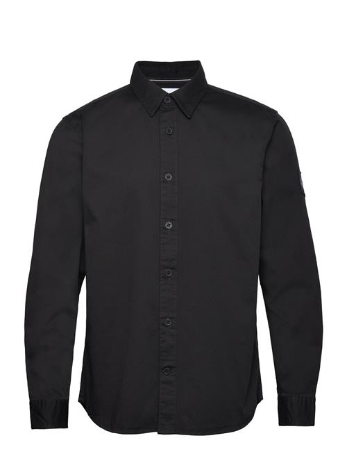 Calvin Klein Jeans Monologo Badge Relaxed Shirt Calvin Klein Jeans Black