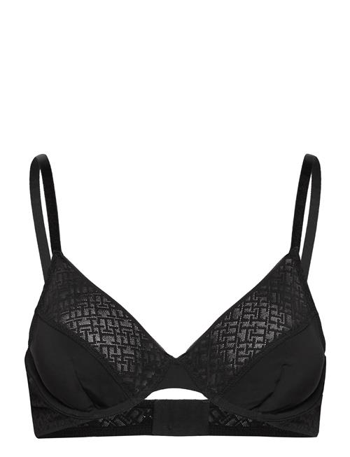 Unlined Plunge Tommy Hilfiger Black