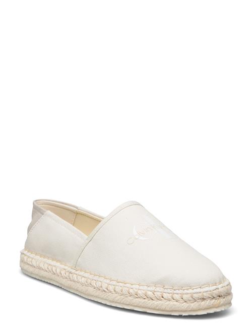 Se Calvin Klein Espadrille Ml Btw Calvin Klein Cream ved Booztlet