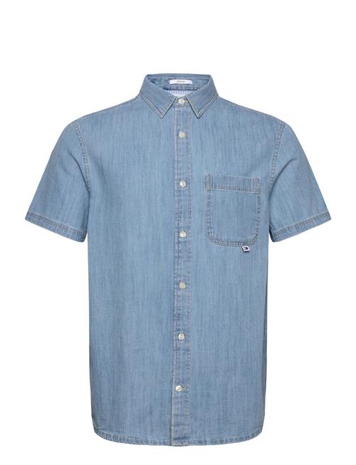 Tjm Reg Denim Ss Shirt Tommy Jeans Blue