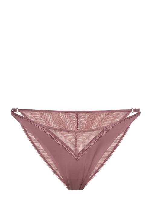 Se Calvin Klein High Leg Tanga Calvin Klein Pink ved Booztlet