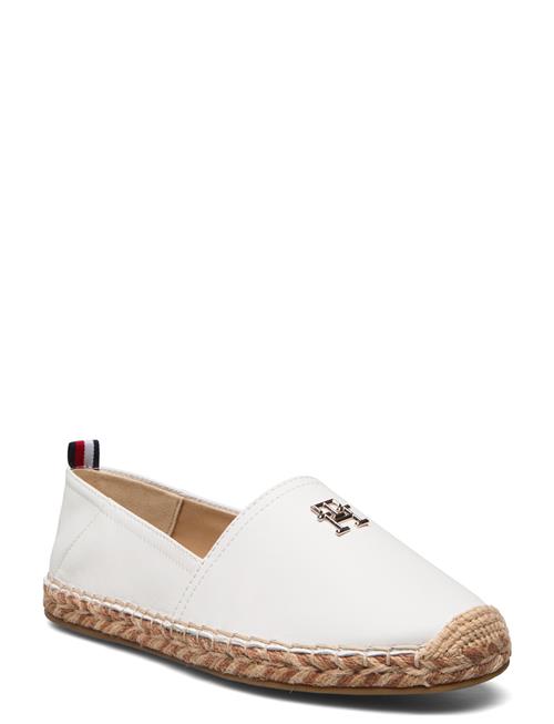 Tommy Hilfiger Th Leather Flat Espadrille Tommy Hilfiger White