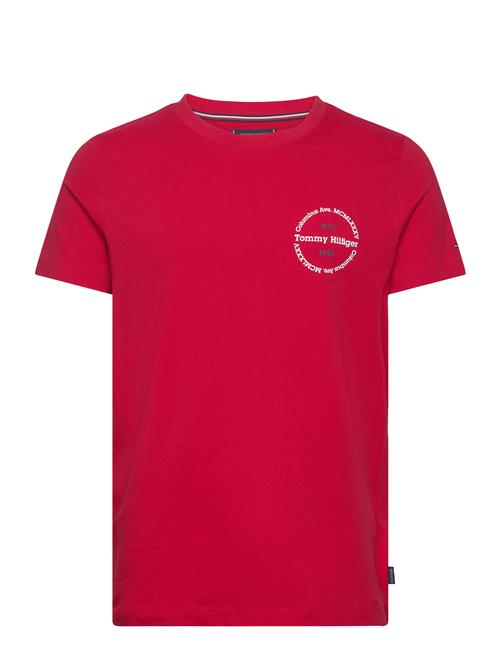 Hilfiger Roundle Tee Tommy Hilfiger Red