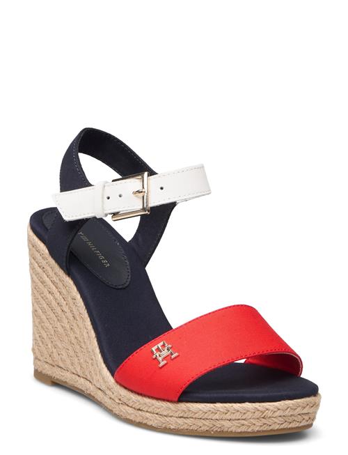 Tommy Hilfiger Stripes Wedge Sandal Tommy Hilfiger Patterned