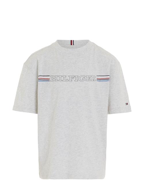 Tommy Hilfiger Stripe Chest Hilfiger Tommy Hilfiger Grey