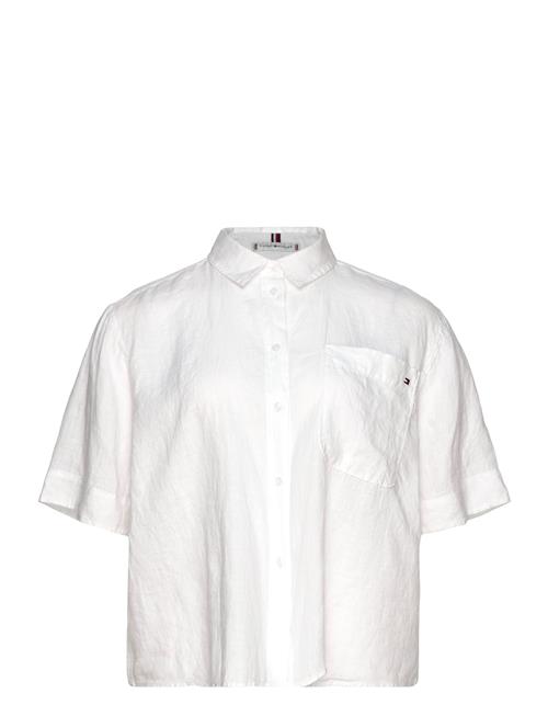 Crv Linen Ss Shirt Tommy Hilfiger White