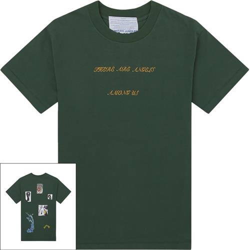 Se Jungles Jungles Pty Itd Angels Among Us T-shirt Green ved Quint