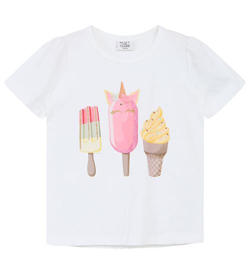 Se Hust and Claire Hust and Claire T-shirt - HCAmna - Hvid ved KidsWorld