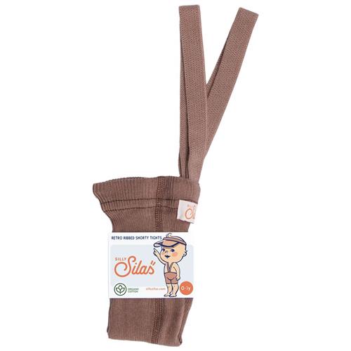 Silly Silas GOTS Shorty Fodsløse Strømpebukser Granola | Beige | 1-2 years