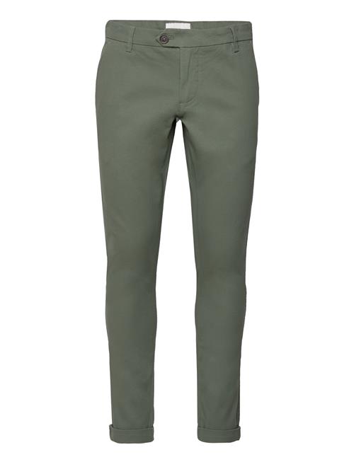 Se Bruun & Stengade Bs Tang Slim Fit Chinos Bruun & Stengade Green ved Booztlet