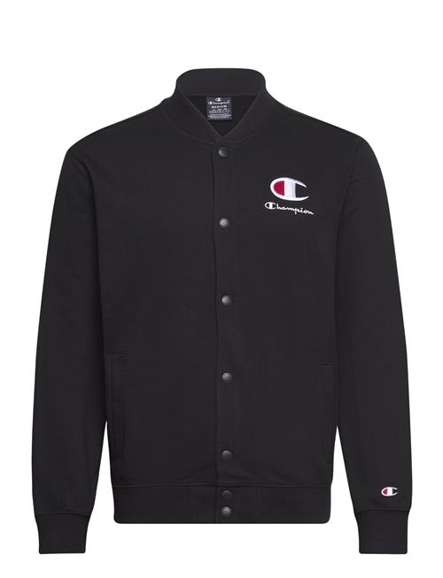 Se Champion Bomber Sweatshirt Champion Black ved Booztlet