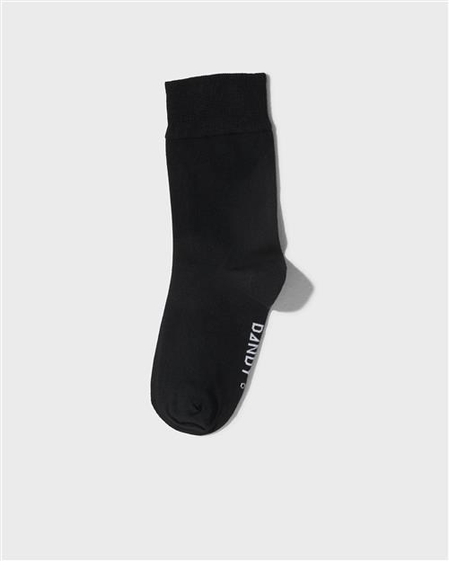 Frank Dandy Bamboo Solid Crew Sock Sokker Sort