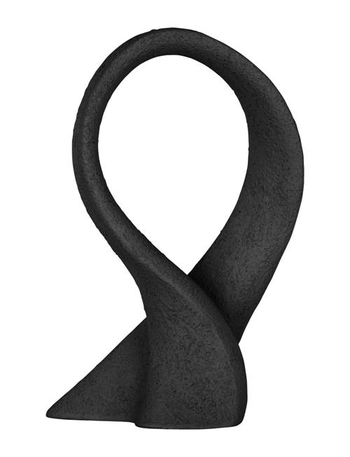 present time Statue Abstract Art Bow Present Time Black