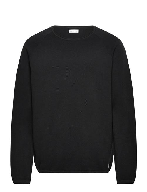 Jack & Jones Jjehill Knit Crew Neck Noos Jack & J S Black