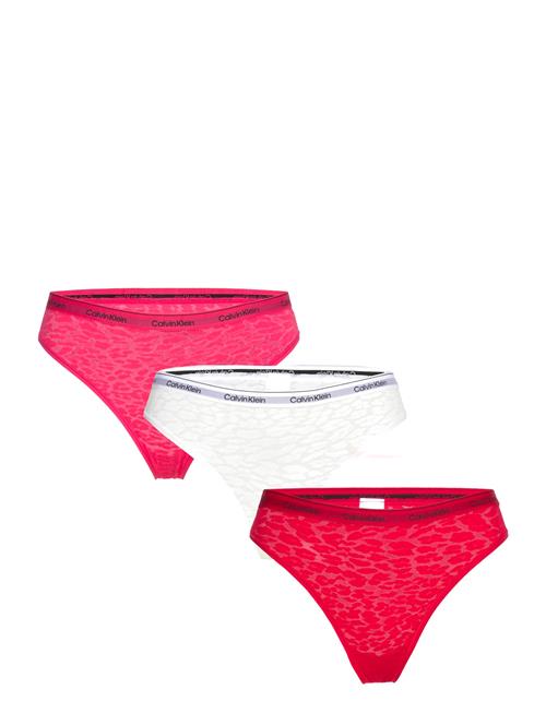 3 Pack Brazilian Calvin Klein Patterned