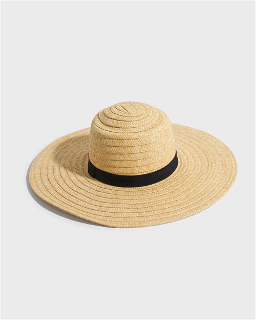 Pieces - Beige - Pcbie Straw Hat Sww