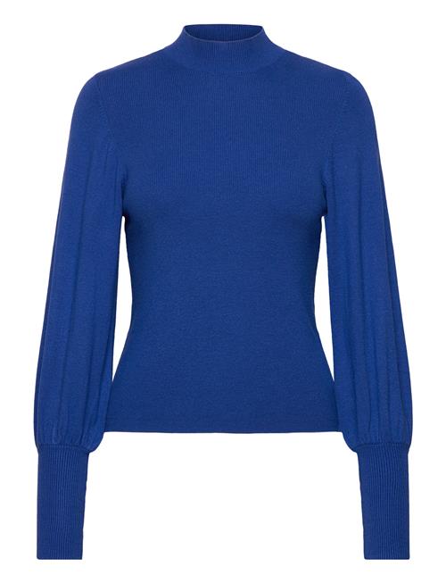 Vero Moda Vmhollykarispuff Ls Highnk Pullov Ga Boo Vero Moda Blue