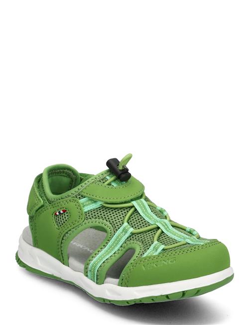 Se Viking Thrill Sandal 1V Sl Viking Green ved Booztlet