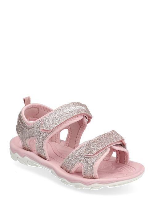 Se Hummel Sandal Glitter Jr Hummel Pink ved Booztlet