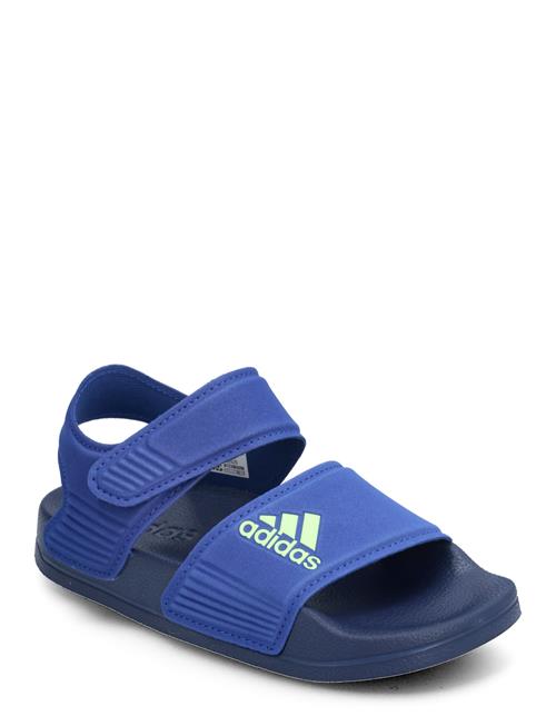 Se adidas Sportswear Adilette Sandal K Adidas Sportswear Blue ved Booztlet