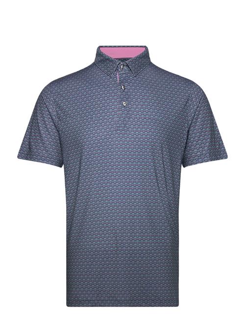 PUMA Golf Mattr Palm Deco Polo PUMA Golf Navy