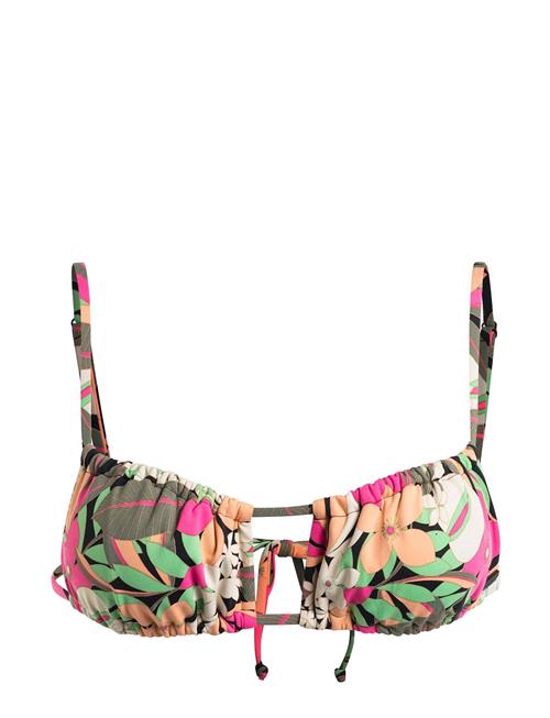 Pt Beach Classics Adj Bralette Roxy Patterned