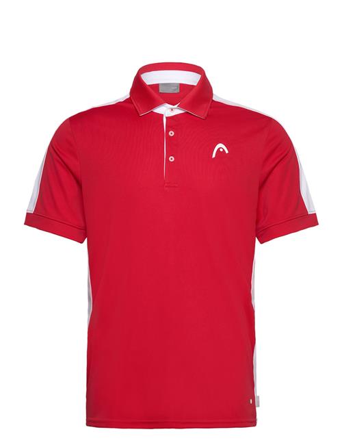 Head Slice Polo Shirt Men Head Red