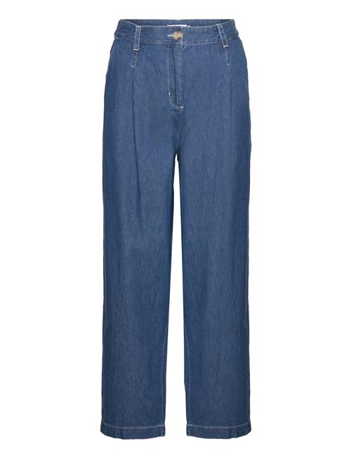 Se MSCH Copenhagen Mschshayla Ankle Pants MSCH Copenhagen Blue ved Booztlet