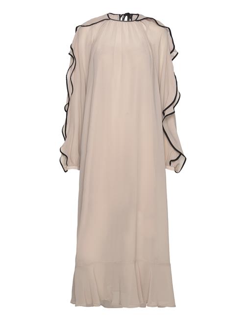 Lindex Dress Blossom Lindex Beige