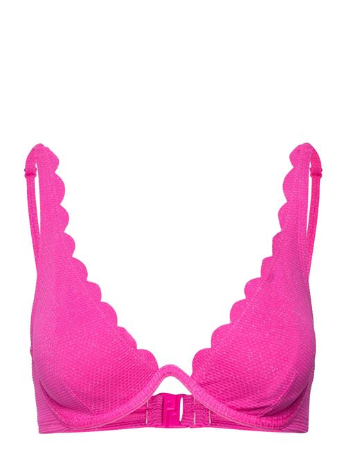 Hunkemöller Scallop Lurex Cw Up Hunkemöller Pink