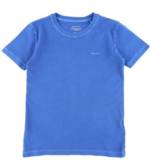 Se GANT GANT T-shirt - Sunfaded - Lapis Blue ved KidsWorld