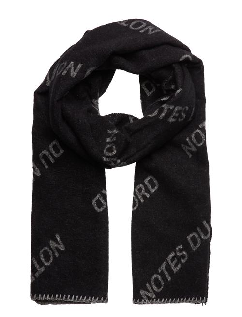 Isaya Wool Scarf Notes Du Nord Black