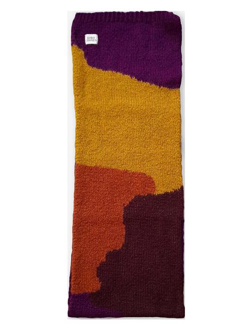 Bobo Choses Multicolor Intarsia Scarf Bobo Choses Purple