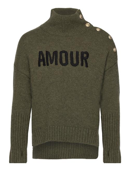 Se Zadig & Voltaire Kids Polo Neck Sweater Or Jumper Zadig & Voltaire Kids Khaki ved Booztlet