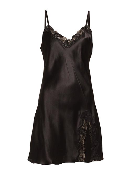 Lady Avenue Pure Silk - Slip W.lace Lady Avenue Black