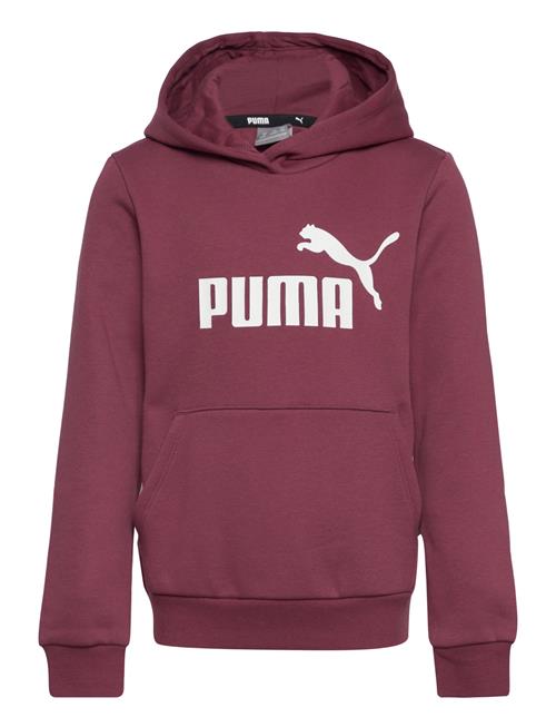 PUMA Ess Logo Hoodie Fl G PUMA Burgundy