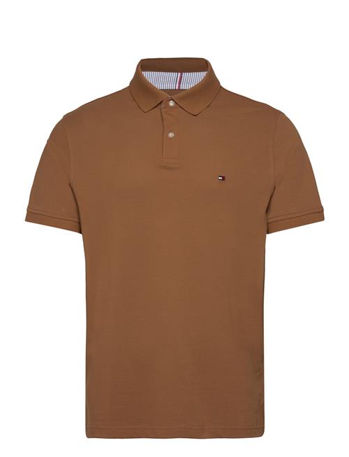 Se Tommy Hilfiger 1985 Regular Polo Tommy Hilfiger Brown ved Booztlet