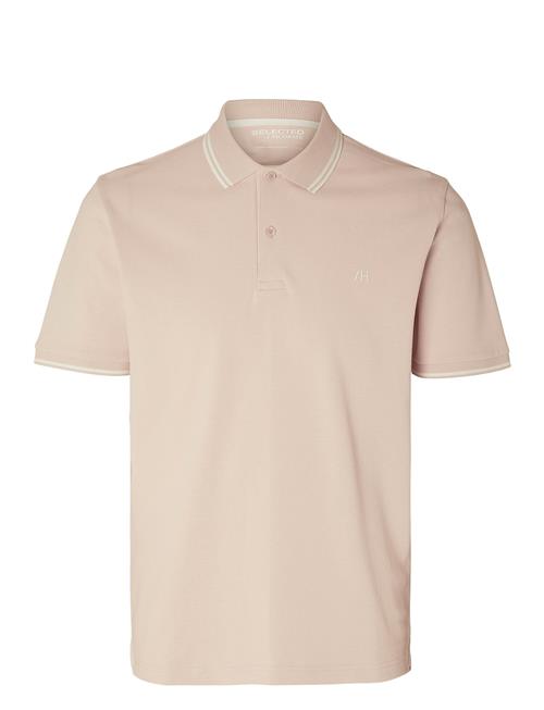 Selected Homme Slhdante Sport Ss Polo Noos Selected Homme Pink