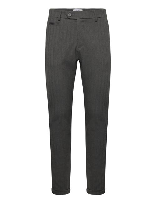 Se Les Deux Como Herringb Suit Pants Les Deux Grey ved Booztlet